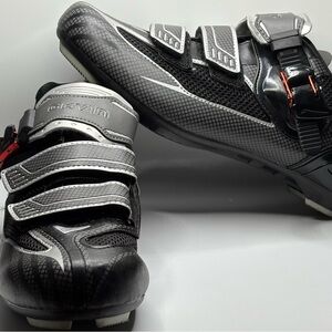 Giro Black and Gray Cycling Shoes